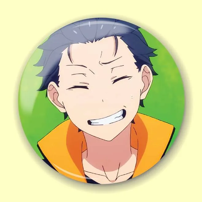 Аніме значок Переродження: Життя в іншому світі з нуля (Re:Zero Starting Life in Another World) 6, 56 мм