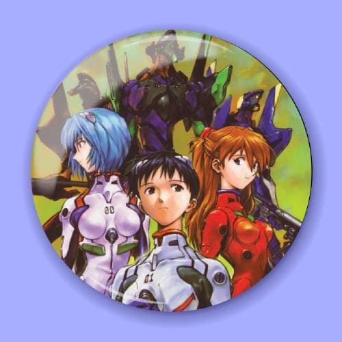 Аніме значок Єванґеліон (Evangelion) 2, 56 мм