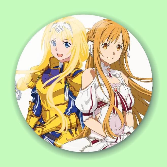 Аніме значок Мистецтво меча онлайн (Sword Art Online) 16, 56 мм