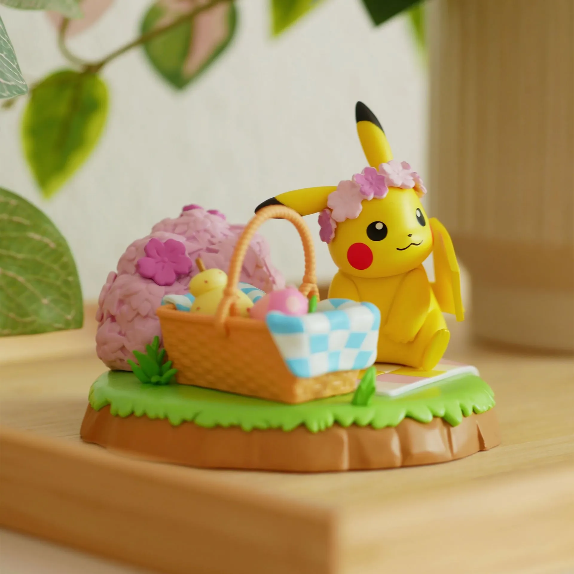Аніме фігурка Пікачу (Pikachu) — Покемон (Pokemon), серія Langbowang Wilderness Ornaments, 7 см 2