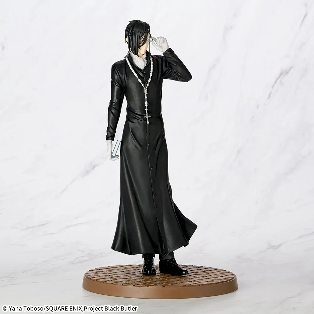 Аніме фігурка Себастьян Мікаеліс (Sebastian Michaelis) Boarding School Arc Sega — Темний дворецький (Black Butler), 22 см 5