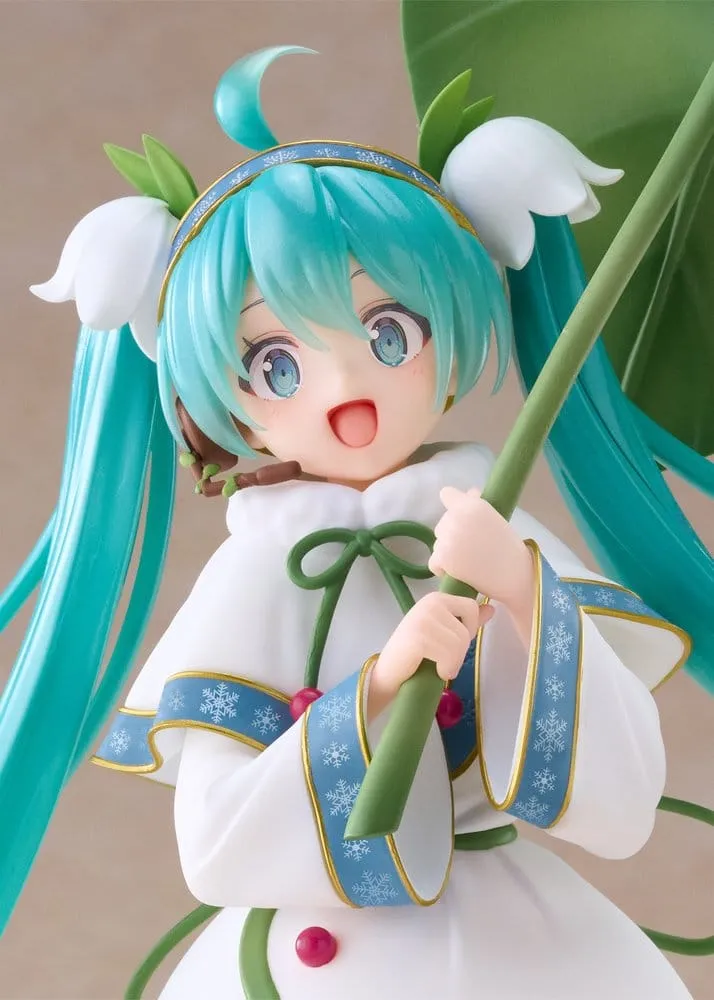 Аніме фігурка Хацуне Міку: версія Снігова Міку 2015 (Hatsune Miku: Snow Miku 2015 Ver.) — Хацуне Міку (Hatsune Miku), серія AMP+, 22 см, виробник Taito 3