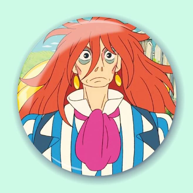 Аніме значок Поньо на кручі (Ponyo on the Cliff) 4, 56 мм