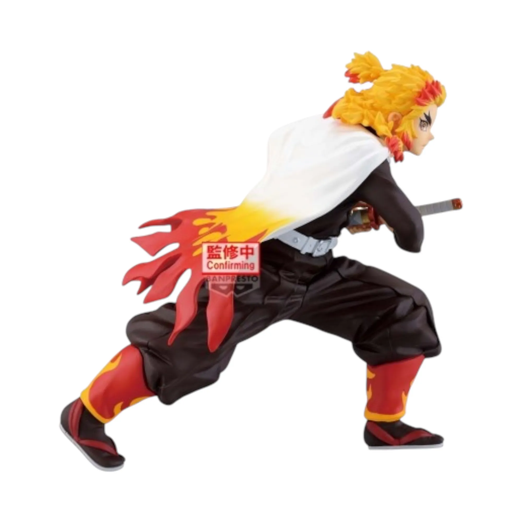 Аніме фігурка Кьоджуро Ренґоку (Kyojuro Rengoku) Maximatic Banpresto — Клинок, який знищує демонів (Demon Slayer: Kimetsu no Yaiba), 16 см 2