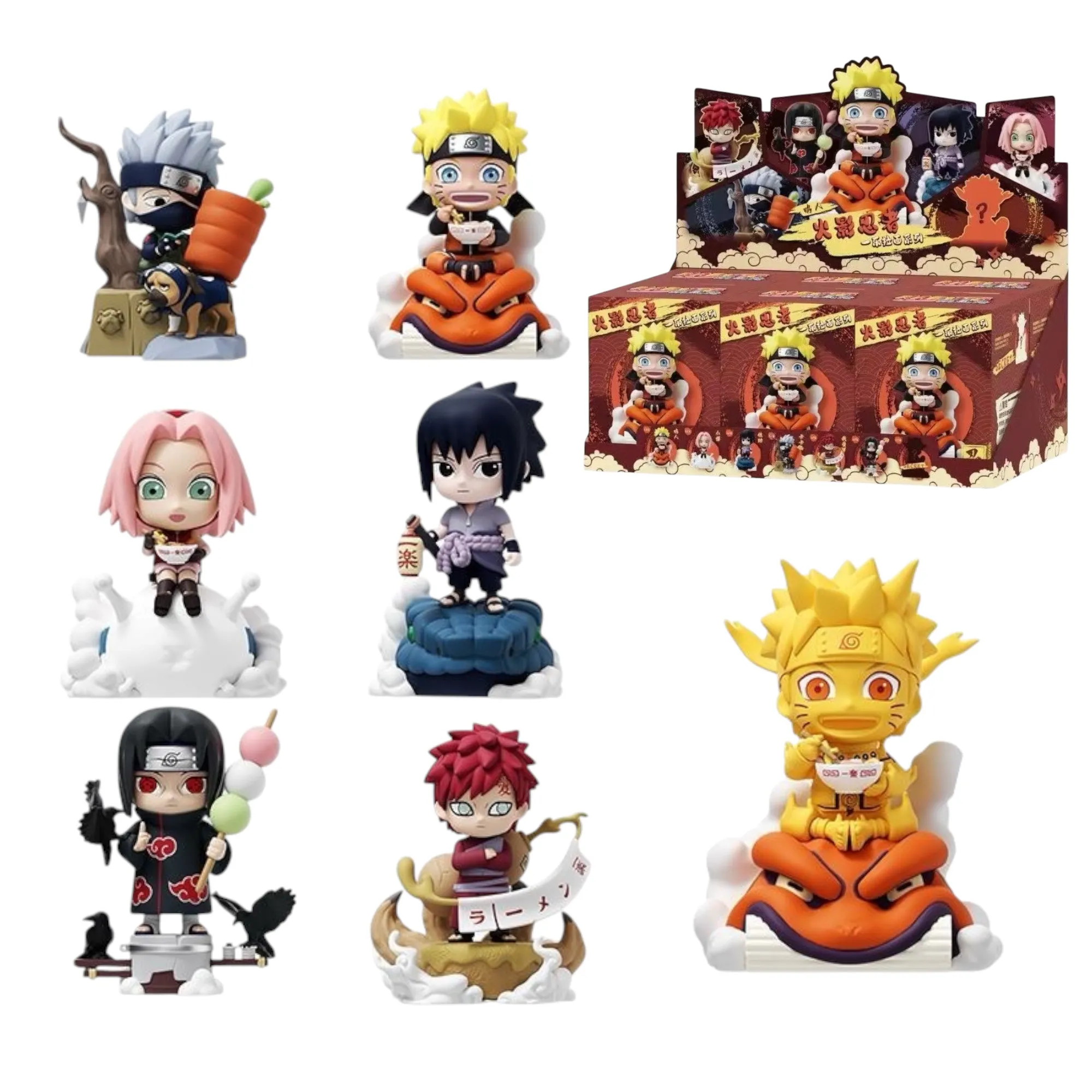 Аніме фігурка-сюрприз Наруто: Серія Рамен Ічіраку (Naruto Shippuden Ichiraku Ramen Series) — Наруто (Naruto), у блайнд-боксах (Blind Box), виробник Holly Box