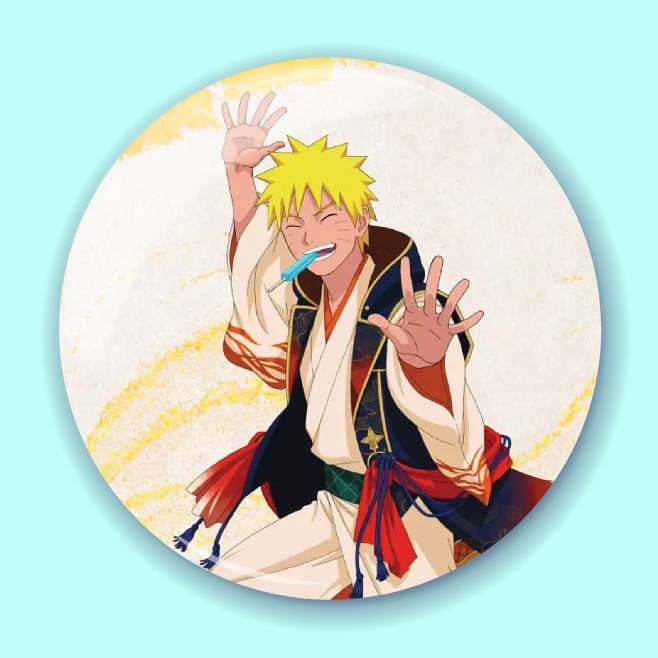 Аніме значок Наруто (Naruto) 7, 56 мм