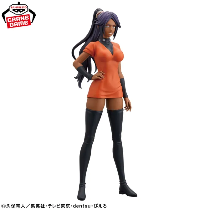 Аніме фігурка Йоруічі Шіхоін (Yoruichi Shihoin) — Бліч (Bleach), серія Glitter & Glamours, 24 см, виробник Banpresto 3