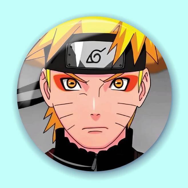 Аніме значок Наруто (Naruto) 75, 56 мм