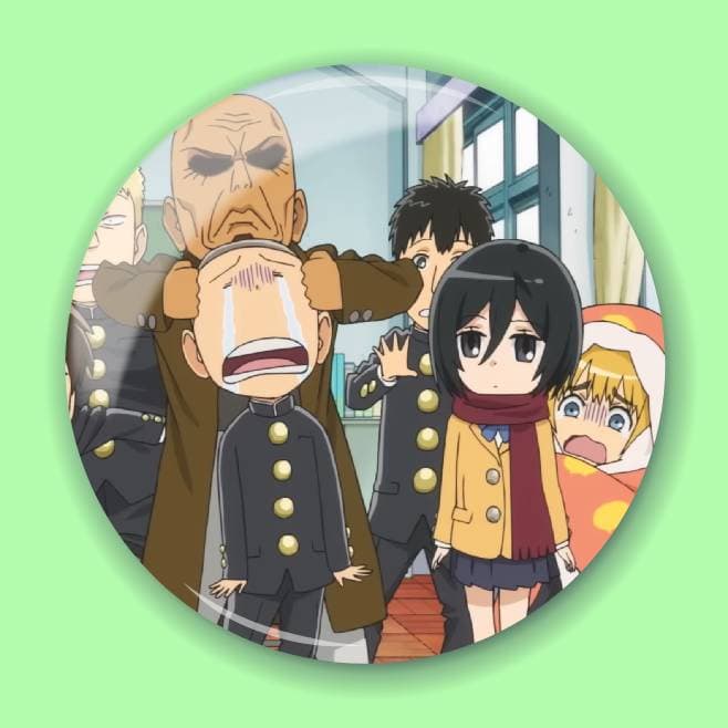 Аніме значок Атака титанів (Attack on Titan) 7, 56 мм