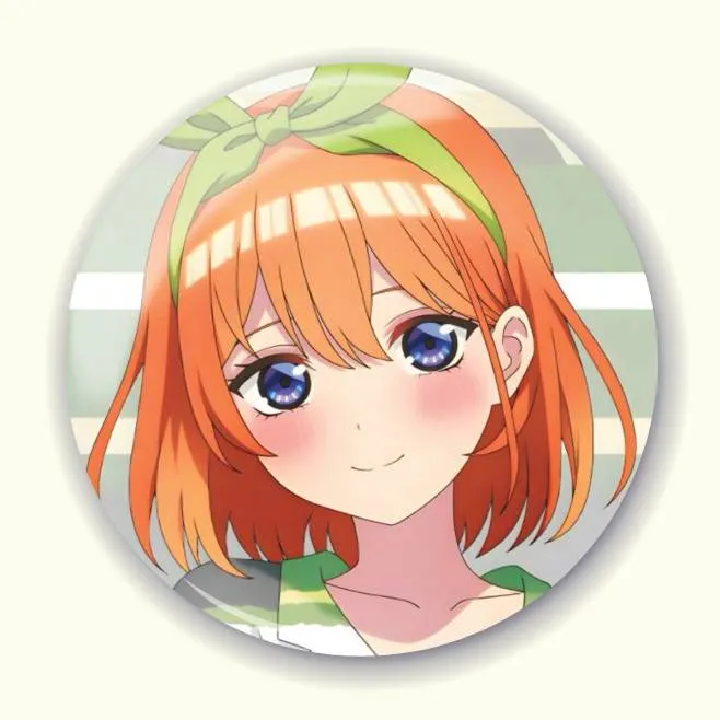 Аніме значок Пʼять наречених (The Quintessential Quintuplets) 1, 56 мм, глянець