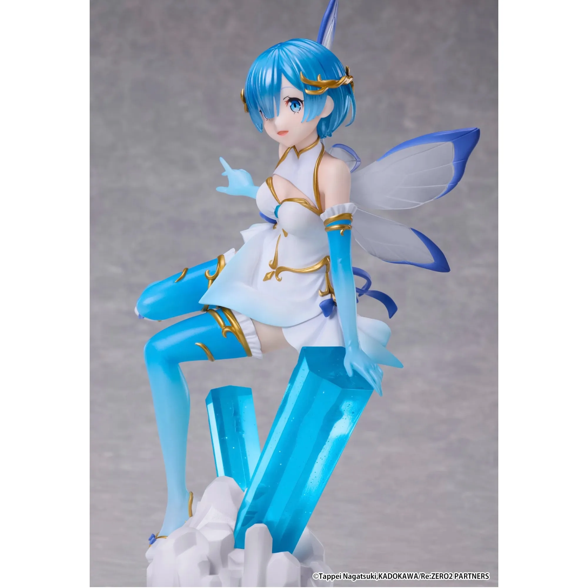 Аніме фігурка Рем (Rem) Jewel Princess 1/7 Scale elCOCO — Переродження: Життя в іншому світі з нуля (Re:ZERO -Starting Life in Another World-), 24 см 3