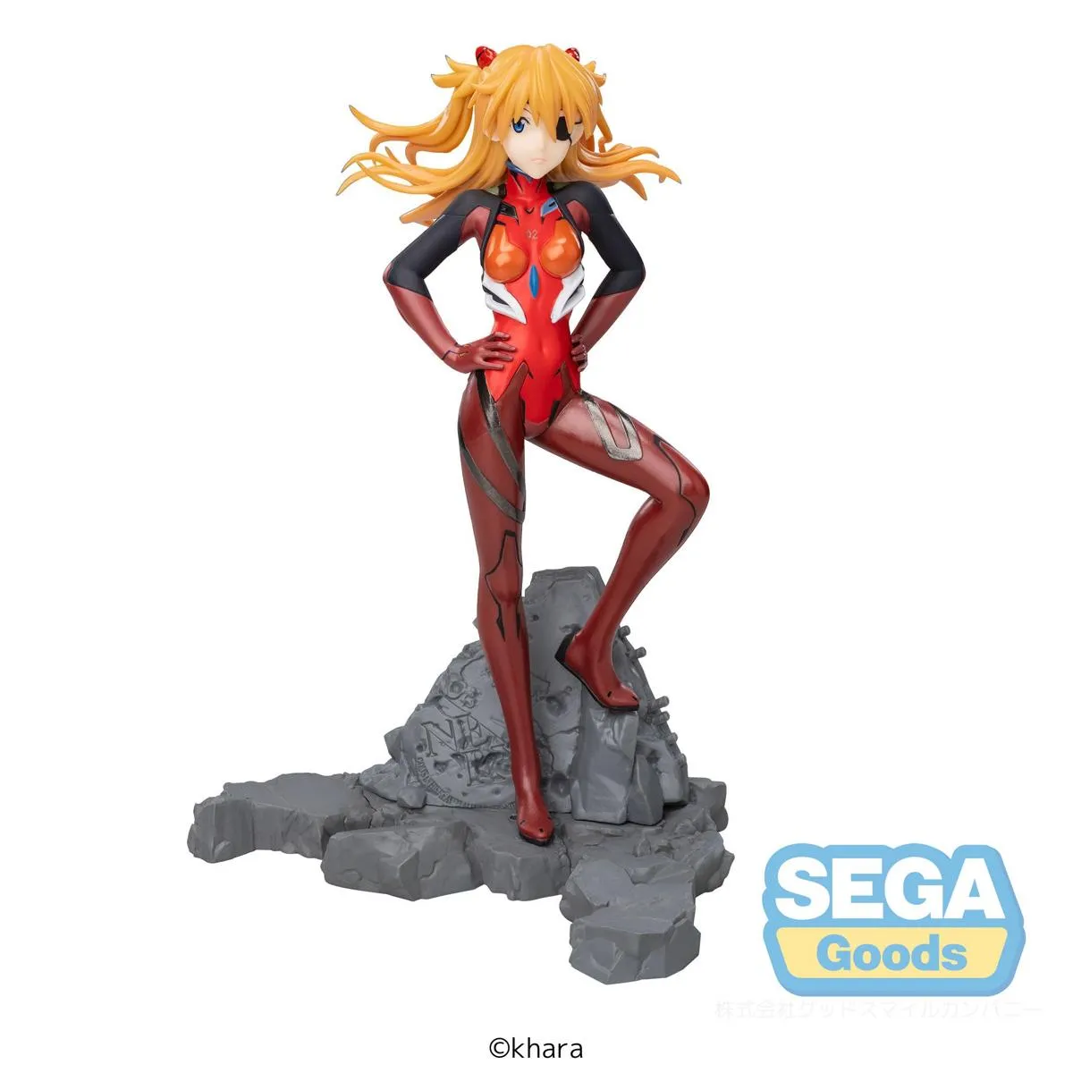 Аніме фігурка Аска Шікінамі Ленґлі (Asuka Shikinami Langley) Luminasta Vignetteum 30th Anniversary Ver. Sega — Єванґеліон (Evangelion), 23 см 5