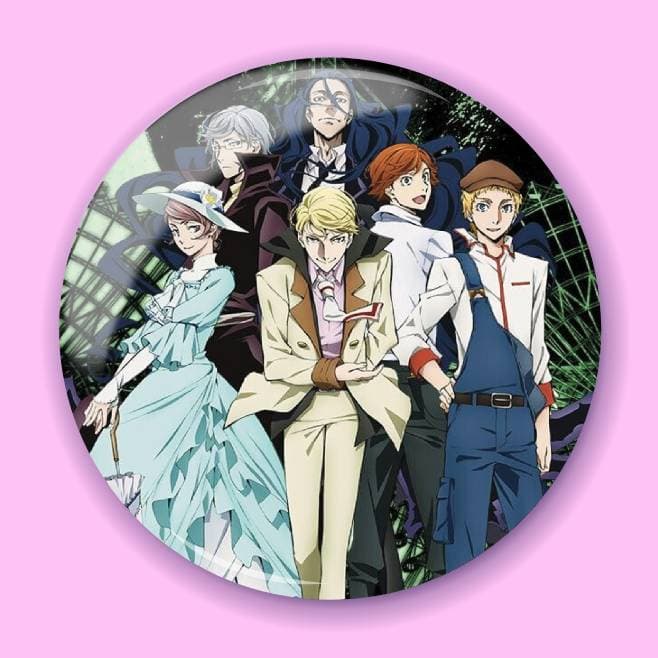 Значок по аніме Bungo Stray Dogs 3