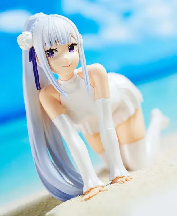 Аніме фігурка Емілія (Emilia) Celestial vivi Banpresto — Переродження: Життя в іншому світі з нуля (Re:Zero - Starting Life in Another World), 13 см 4