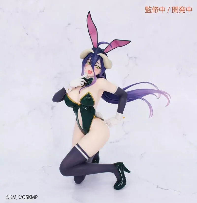 Аніме фігурка Альбедо (Albedo) One-Seventh Carat (Bunny Ver.) 1/7 Scale System Service — Повелитель (Overlord), 19 см 3
