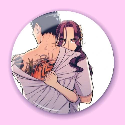 Аніме значок В наступному житті краще бути незнайомцями (Yakuza Fiance) 1, 56 мм