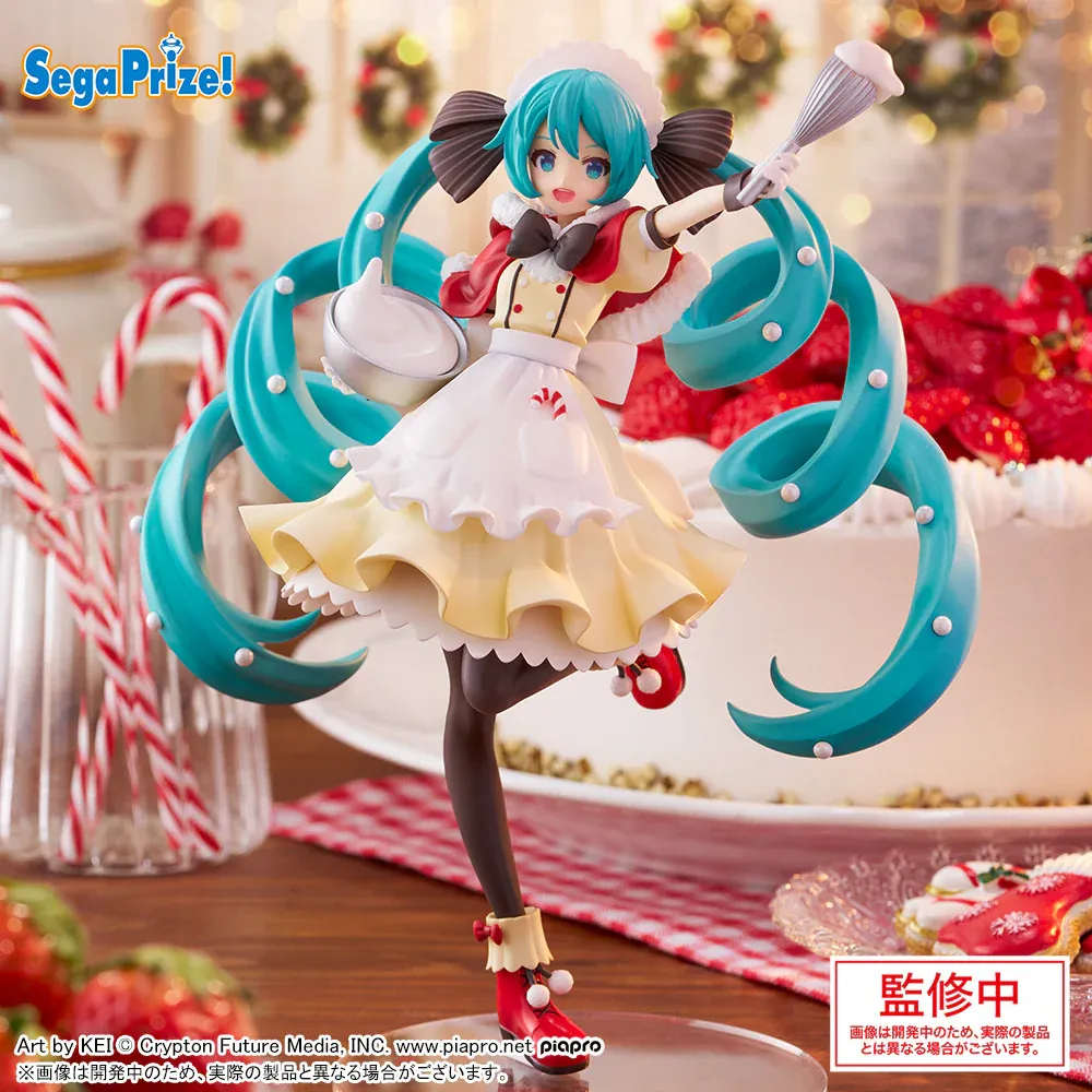Аніме фігурка Хацуне Міку (Hatsune Miku) Luminasta Christmas 2025 Sega — Хацуне Міку (Hatsune Miku), 20 см 2