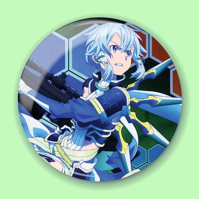 Аніме значок Мистецтво меча онлайн (Sword Art Online) 4, 56 мм