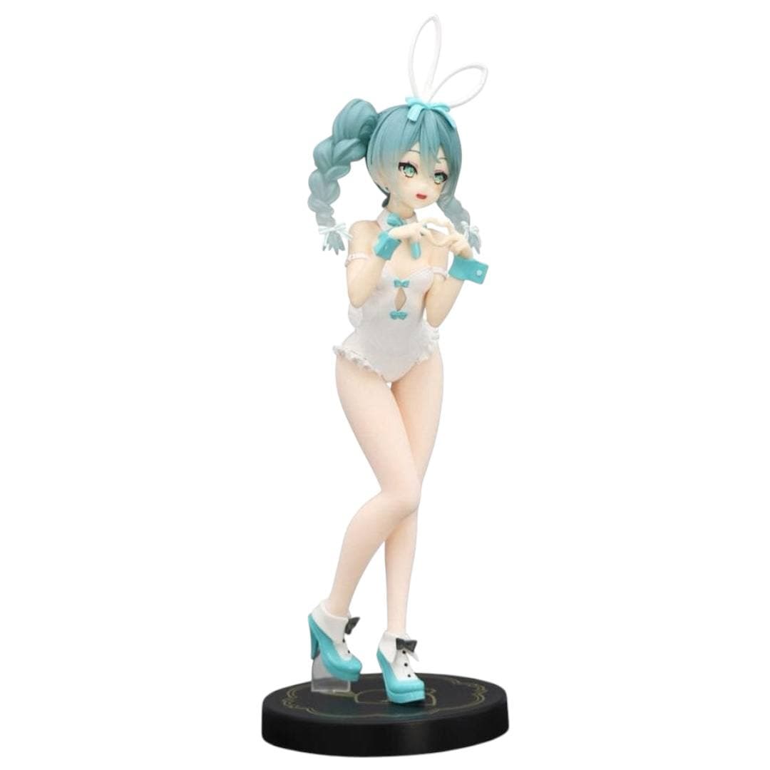 Аніме фігурка Хацуне Міку (Hatsune Miku) BiCute Bunnies Rurudo White Color ver. Furyu — Хацуне Міку (Hatsune Miku), 27 см 5