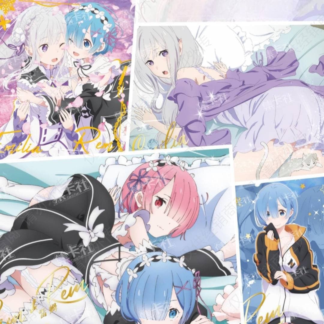 Аніме картки Card. Fun — Переродження: Життя в іншому світі з нуля (Re:Zero) 3
