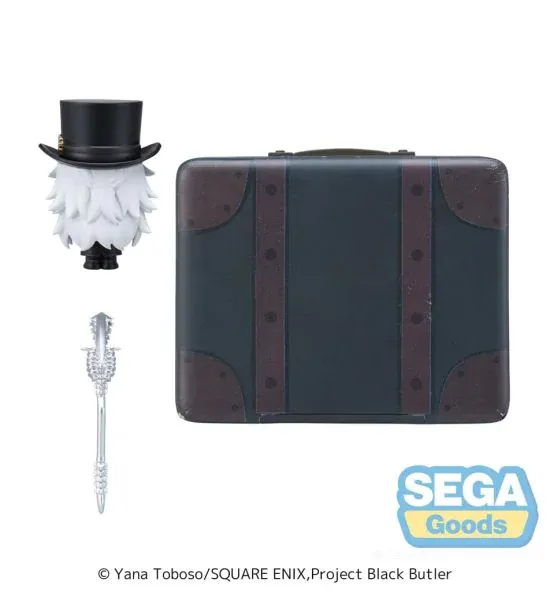 Аніме фігурка Трунар (Undertaker) Petite World Memories Mini Boarding School Arc Sega — Темний дворецький (Black Butler), 8 см 3