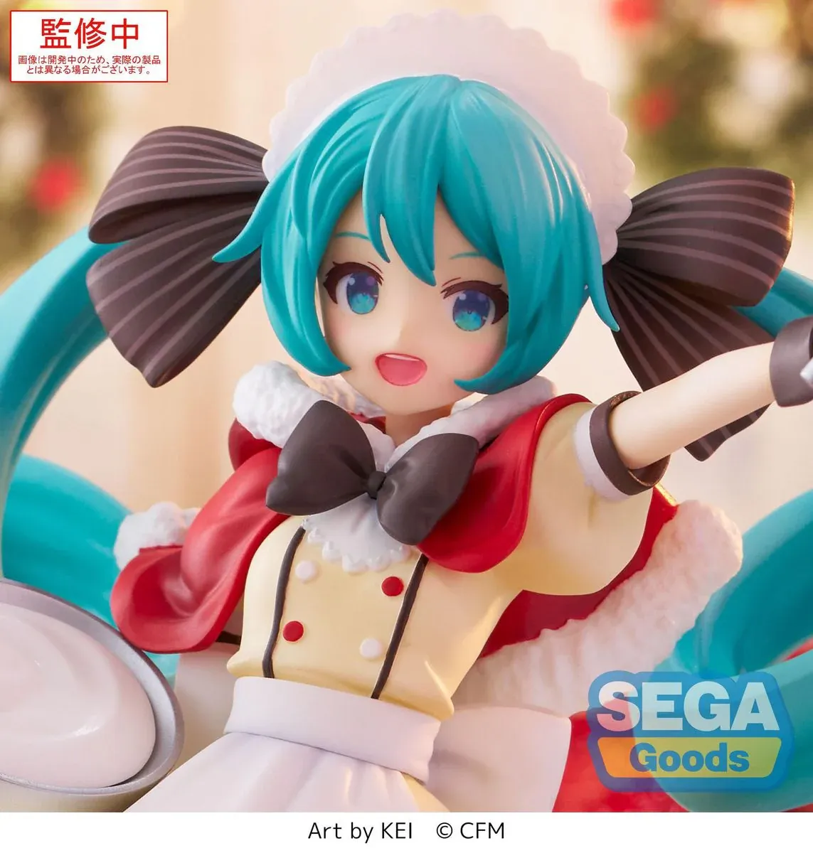 Аніме фігурка Хацуне Міку (Hatsune Miku) Luminasta Christmas 2025 Sega — Хацуне Міку (Hatsune Miku), 20 см 3