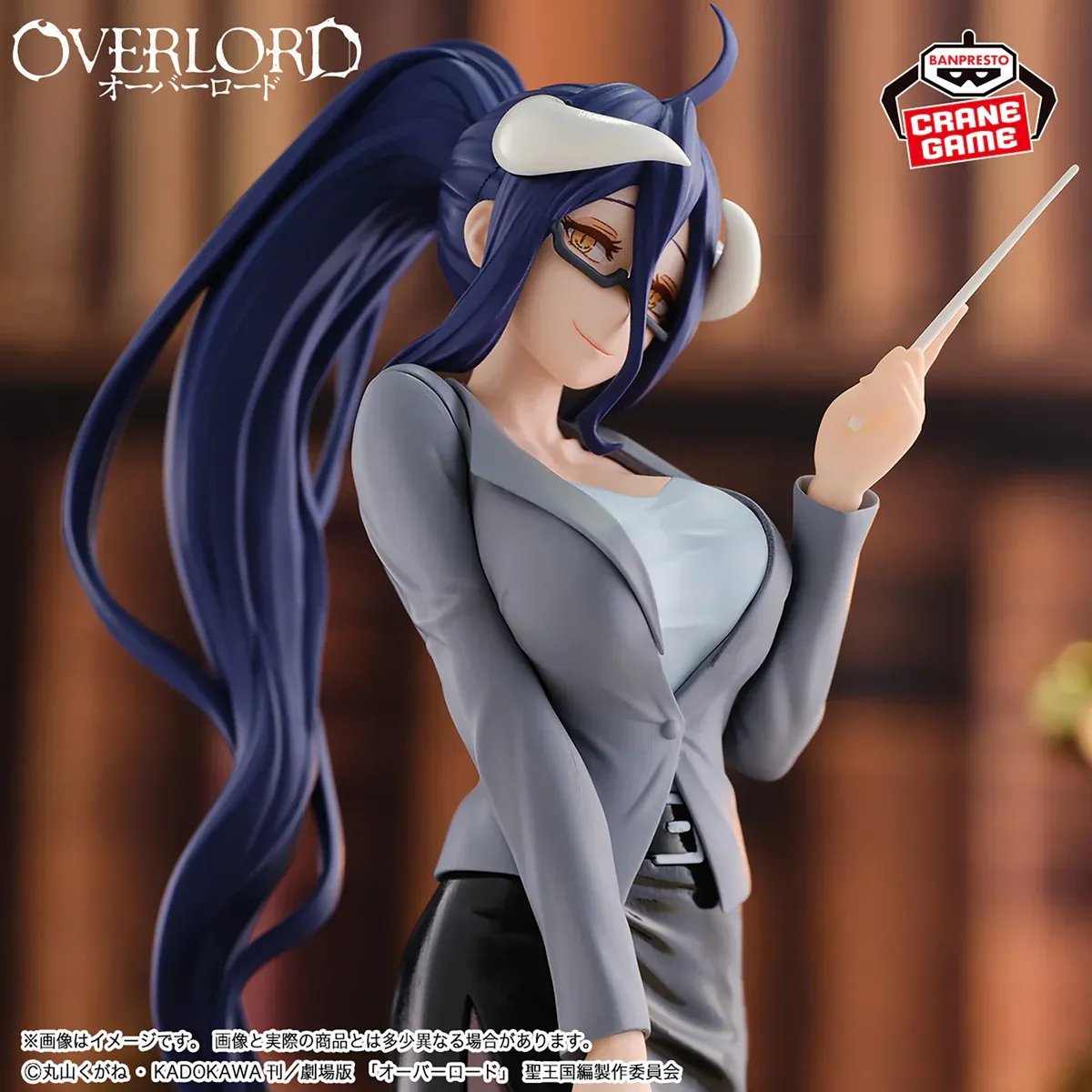 Аніме фігурка Альбедо (Albedo) Teacher Style Ver. Banpresto — Повелитель (Overlord), 20 см 5