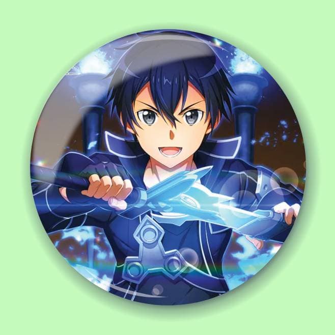 Аніме значок Мистецтво меча онлайн (Sword Art Online) 5, 56 мм, глянець
