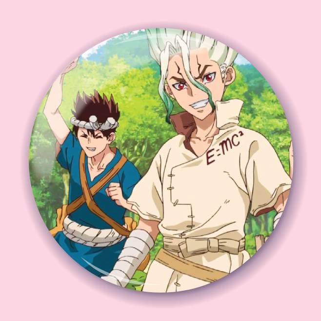 Аніме значок Доктор Стоун (Dr. Stone) 25, 56 мм