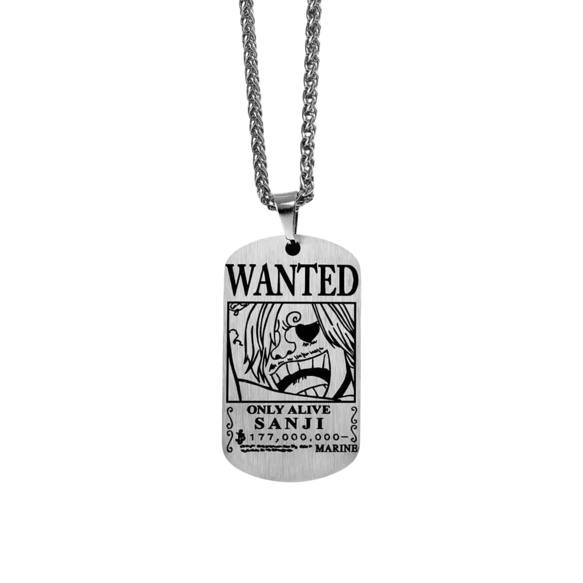 Аніме підвіска Санджі (Sanji) — Ван Піс (One Piece), двостороння прикраса