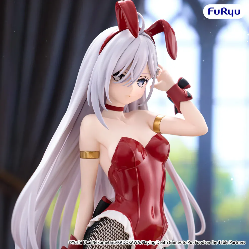 Аніме фігурка Юкі (Yuki) Bunny Ver. — Смертельні ігри як засіб до існування (Playing Death Games to Put Food on the Table), серія BiCute Bunnies 25 см 2