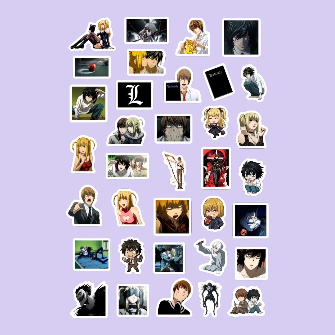 Аніме наліпки Зошит смерті (Death Note) - 1