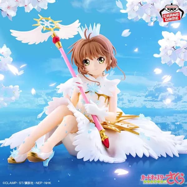 Аніме фігурка Сакура Кіномото II (Sakura Kinomoto II) — Картоловка Сакура (Cardcaptor Sakura Clear Card Arc), 14 см 2
