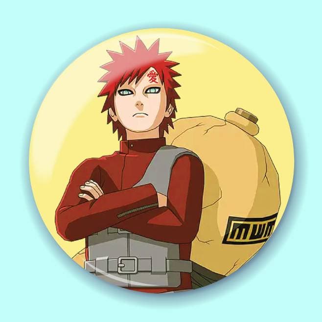 Аніме значок Наруто (Naruto) 19, 56 мм, глянець