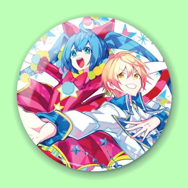 Аніме значок Хацуне Міку (Hatsune Miku) — Хацуне Міку (Hatsune Miku) Piapro Characters 2, 56 мм