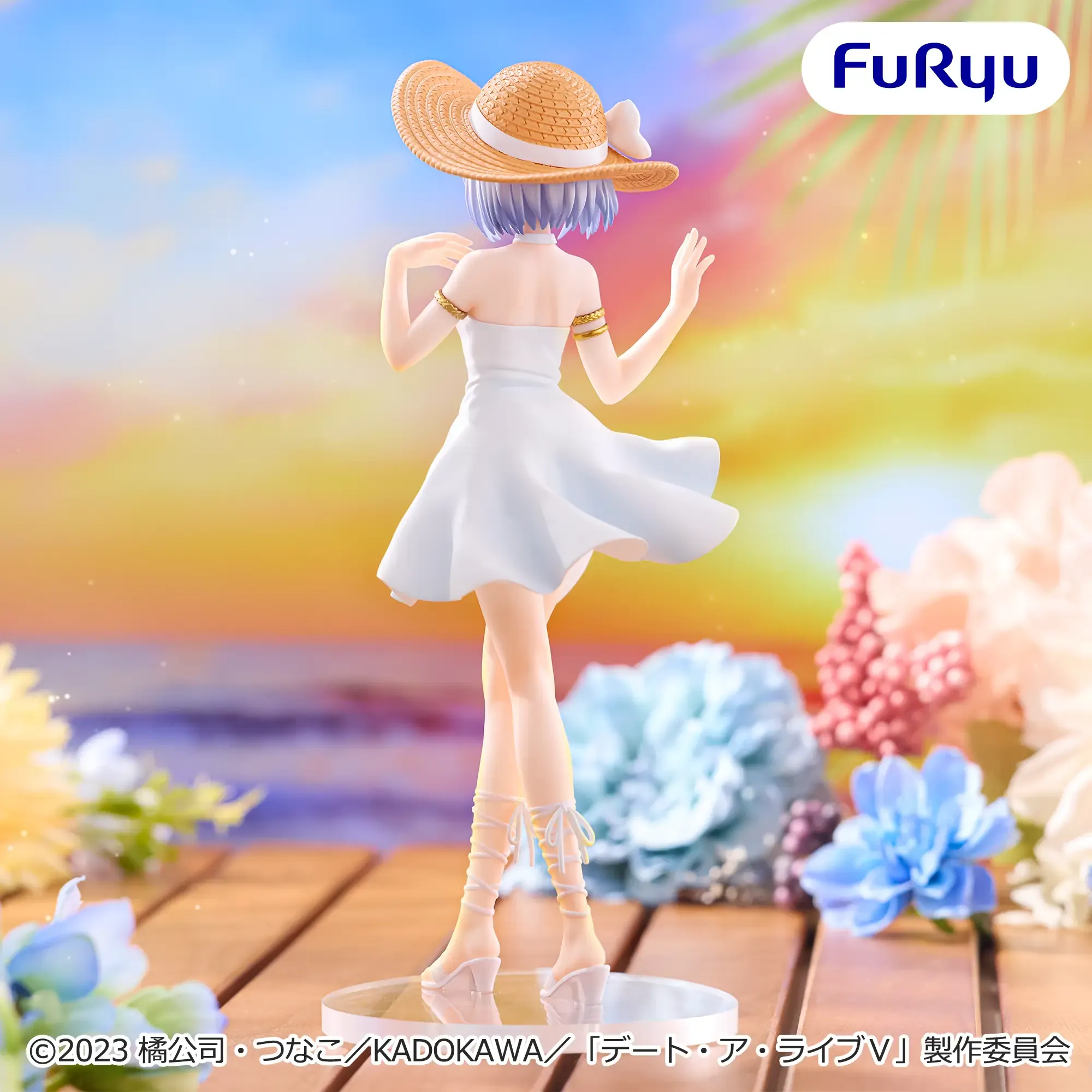 Аніме фігурка Орігамі Тобіїчі (Origami Tobiichi: Summer Dress Ver.) — Побачення з життям (Date A Live), серія Trio-Try-iT, 20 см, виробник FuRyu 3