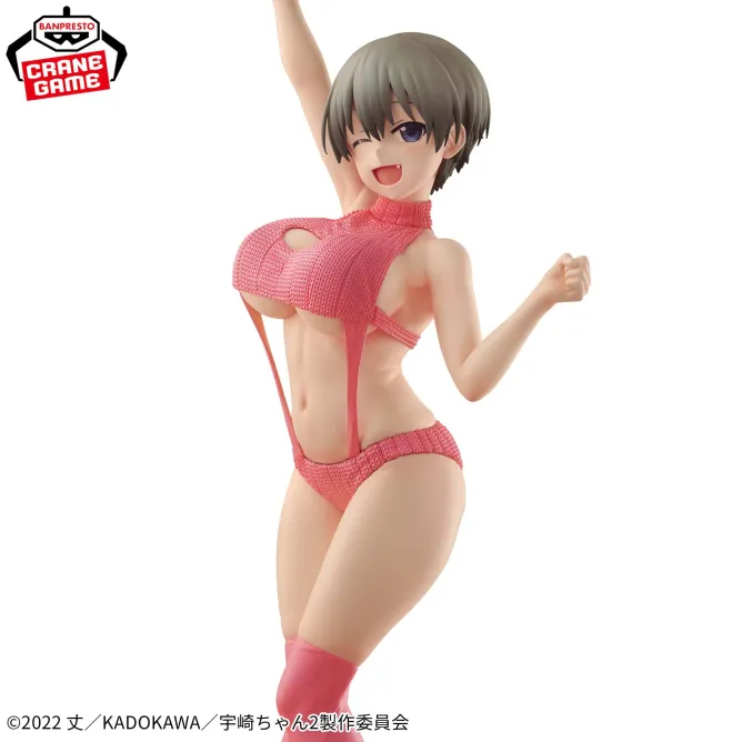Аніме фігурка Хана Узакі (Hana Uzaki: Sweater Swimsuit Ver.) — Узакі хоче гуляти! (Uzaki-chan Wants to Hang Out!), серія Eternal Romance Figure, 28 см, виробник Banpresto 5