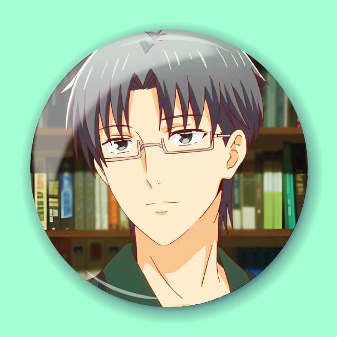 Аніме значок Кошик фруктів (Fruits Basket) 12, 56 мм