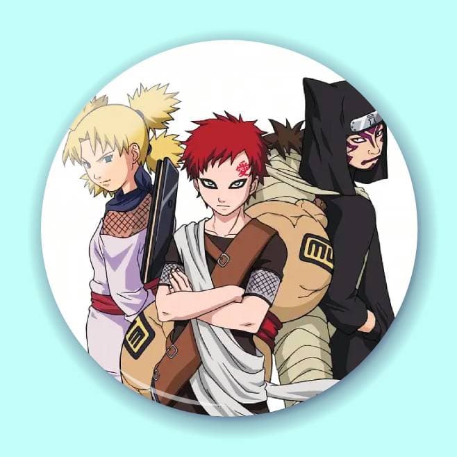 Аніме значок Наруто (Naruto) 45, 56 мм