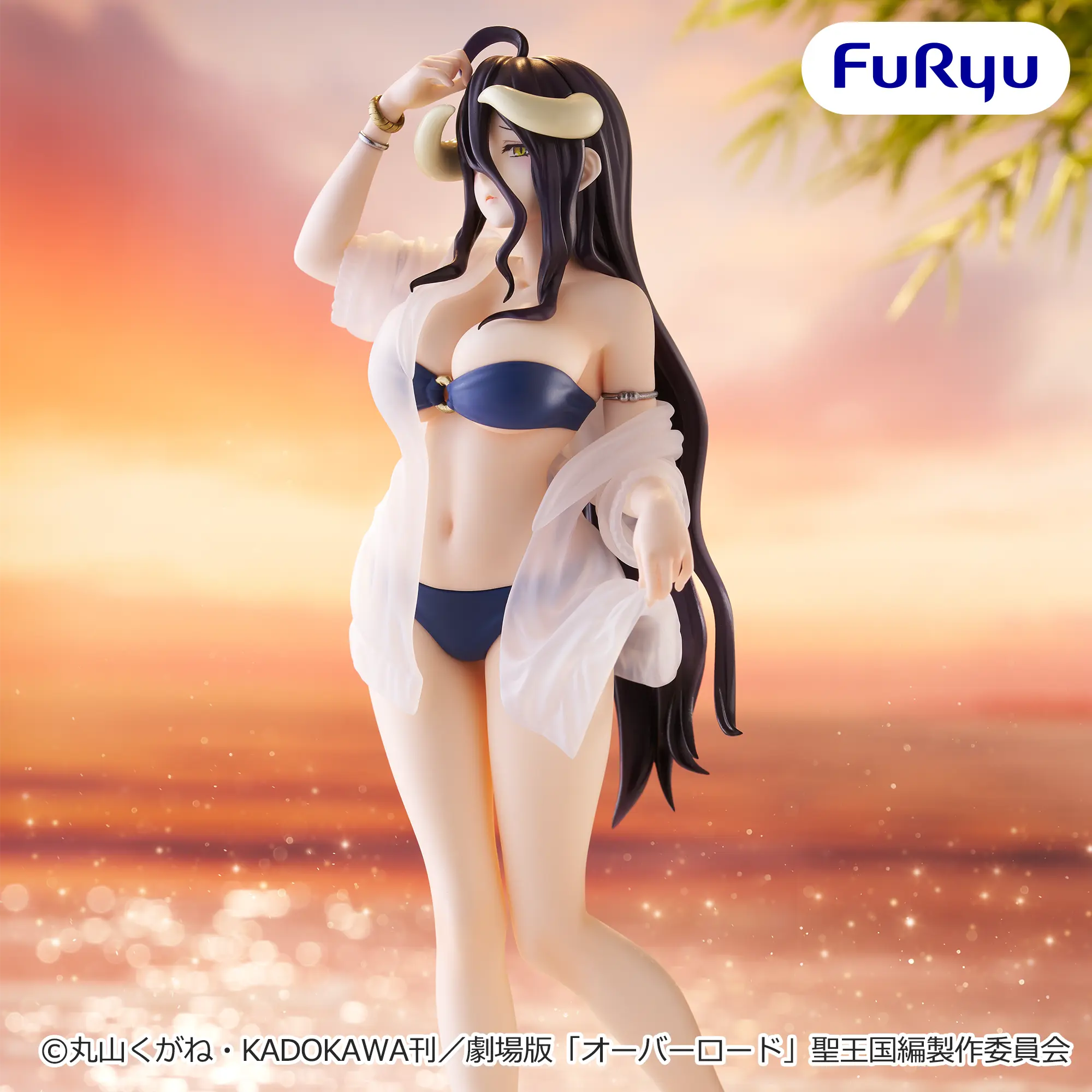 Аніме фігурка Альбедо (Albedo: Aqua Ver.) — Повелитель (Overlord), серія Trio-Try-iT, 20 см, виробник FuRyu 4