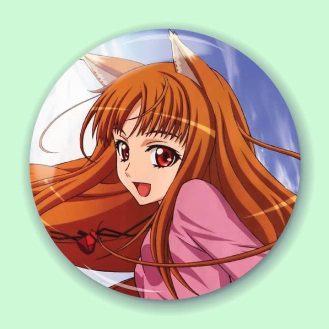 Аніме значок Вовчиця та спеції (Spice and Wolf) 5, 56 мм, глянець