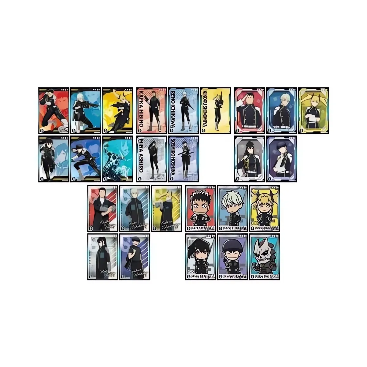 Оригінальні японські наліпки по Kaiju No.8: Sticker Collection Vol.2 2