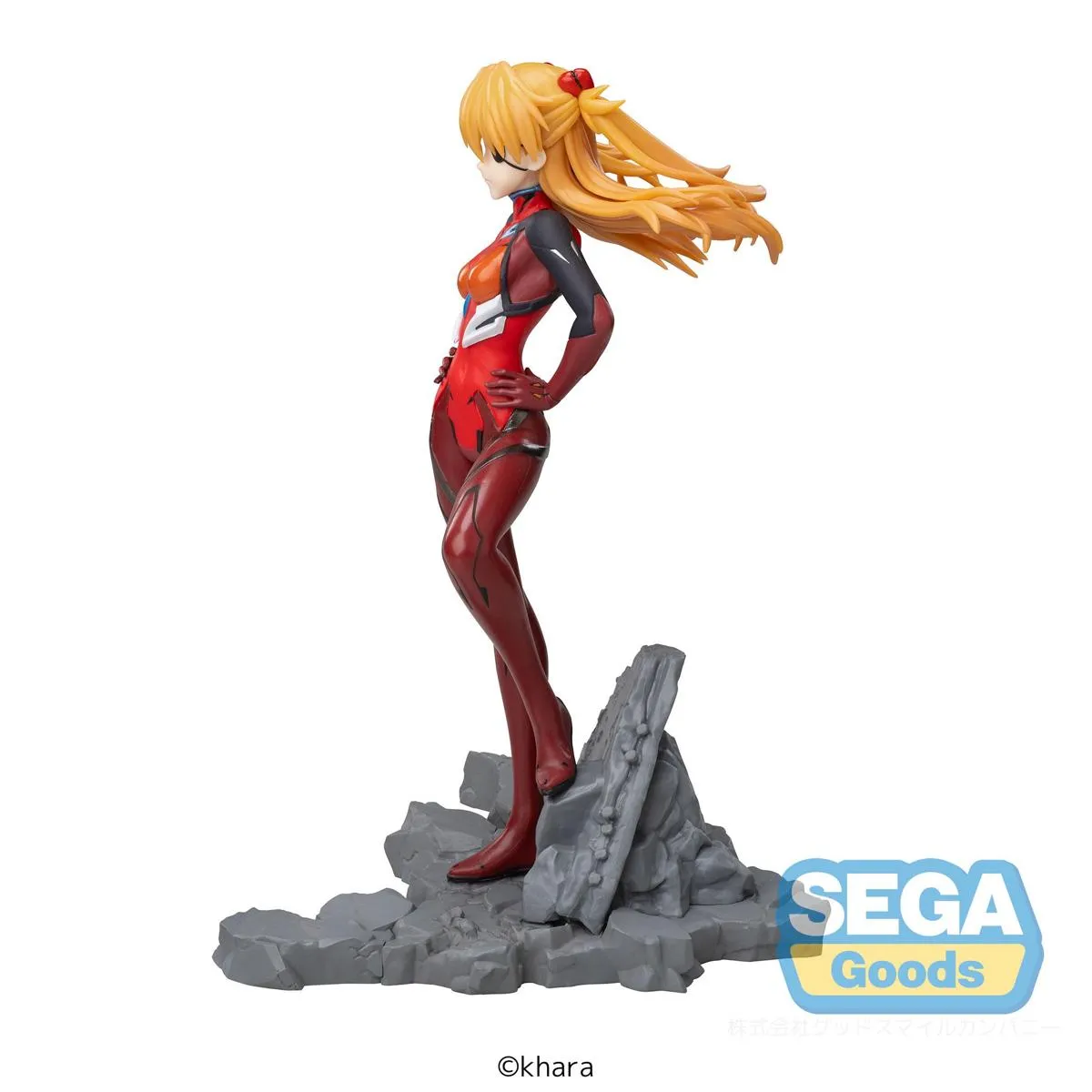 Аніме фігурка Аска Шікінамі Ленґлі (Asuka Shikinami Langley) Luminasta Vignetteum 30th Anniversary Ver. Sega — Єванґеліон (Evangelion), 23 см 8