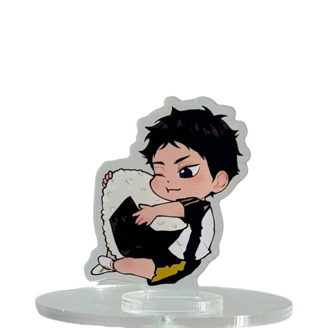 Аніме акриловий стенд Кейджі Акааші (Keiji Akaashi) — Волейбол (Haikyuu!!), 6 см