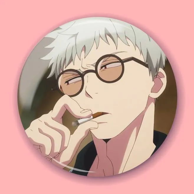 Аніме значок Блакитний екзорцист (Blue Exorcist) 4, 56 мм