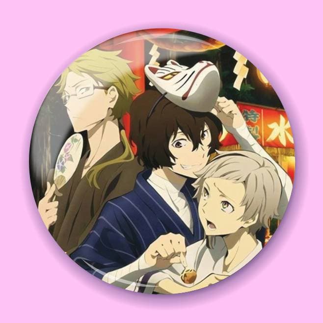 Значок по аніме Bungo Stray Dogs 1