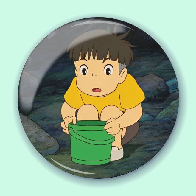 Аніме значок Поньо на кручі (Ponyo on the Cliff) 12, 56 мм