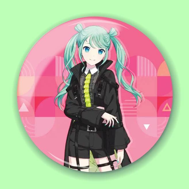 Аніме значок Хацуне Міку (Hatsune Miku) — Хацуне Міку (Hatsune Miku) Piapro Characters 18, 56 мм