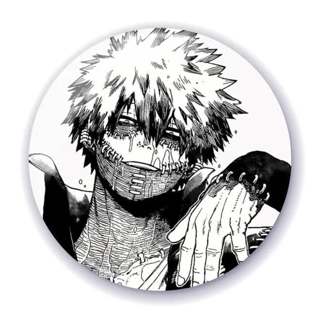 Аніме значок Моя геройська академія (My Hero Academia) 73, 56 мм, глянець