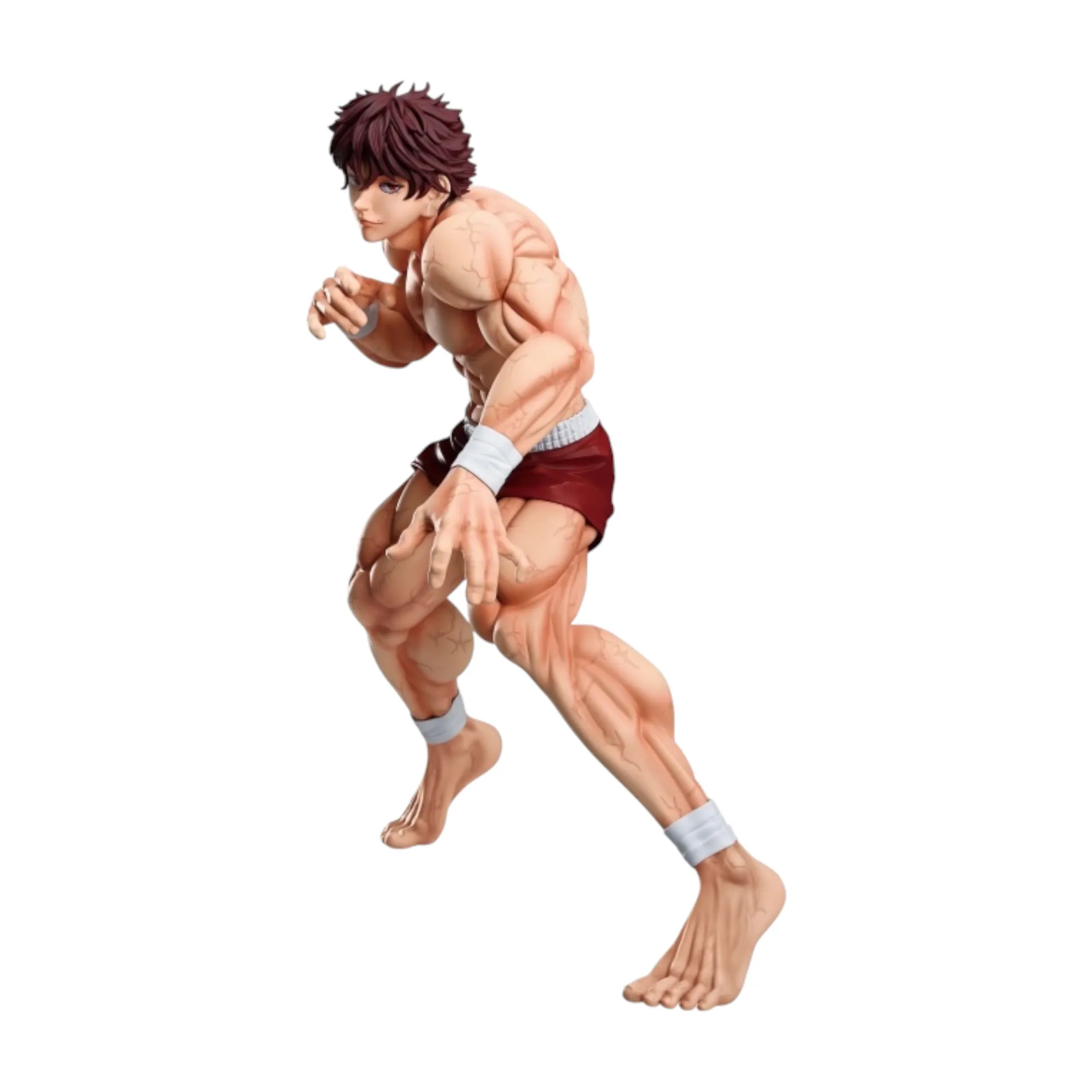 Аніме фігурка Бакі Ханма (Baki Hanma) - Боєць Бакі (Baki the Grappler), серія Grandista, 25 см, виробник Banpresto